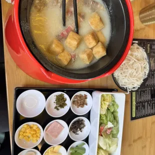 B1. Original Crossing The Bridge Rice Noodle Soup B1.