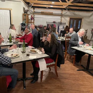 Tasting room on the Vineyard