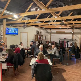 Tasting room on the vineyard