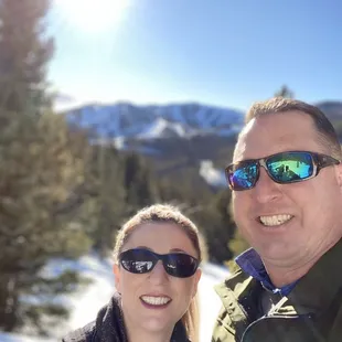 High in the mountains of Colorado