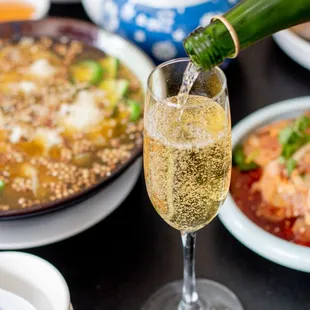 Sparkling Wine Paired with Chinese Food | San Francisco Chinatown