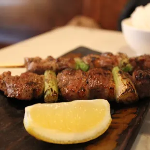 Duck Breast Yakitori