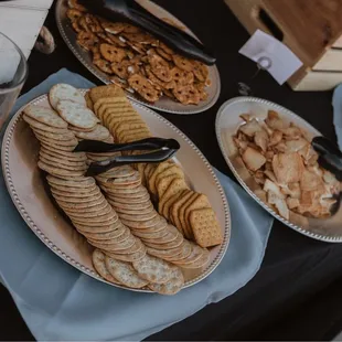 Wonderfully displayed charcuterie