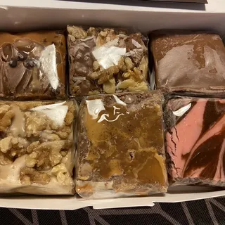 6 Piece Fudge Variety Pack
