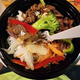 Pork bowl