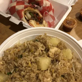 Spam & Pineapple Fried Rice
