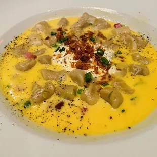 Loaded potatoe gnocchi