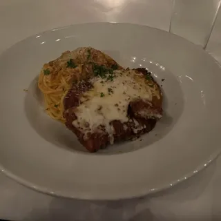 Naturally Raised Chicken Parmigiana Pasta