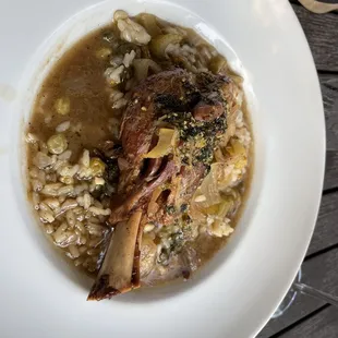 Braised Lamb Osso Bucco