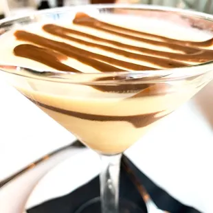 Yummy! Butterscotch panna cotta.