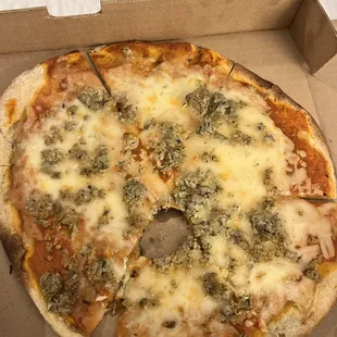 Sausage pizza