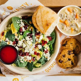 food, salads