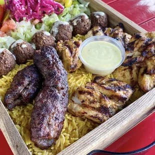Combo platter