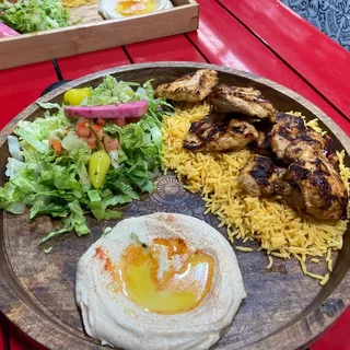 Chicken Kabab Plate