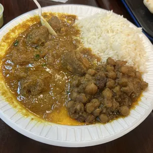 Lamb Curry Platter