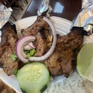 grilled fish, food