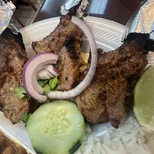 grilled fish, food