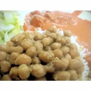 a close up of a plate of food