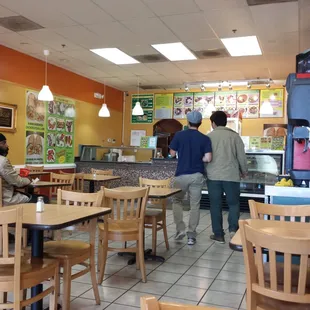 Casual with many menu items, hard to choose!