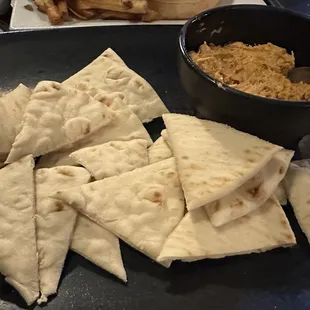 Picka Dippa - Pitta and Buffalo Chicken Dip