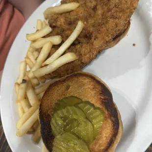 Bread pork tenderloin