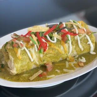 #155 Oilers wet burrito