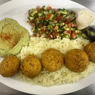 #218 Falafel Plate