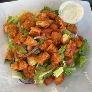 #107 Buffalo Tender Salad