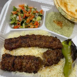 Ground Beef Lule Kabob