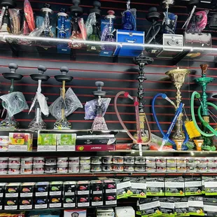 a variety of smoking devices
