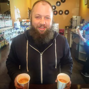 &quot;Coffee is sweeter when made with love.&quot; -Travis and Sydney of Z-Spot Espresso and Coffee #baristasoftheworld