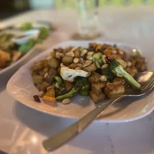 Kung pow tofu