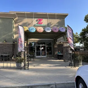 The building