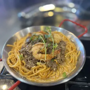 Bulgogi k-Rose pasta