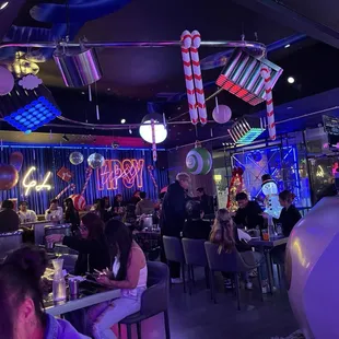 Inside from the DJ corner