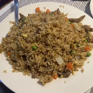 Beef fried rice