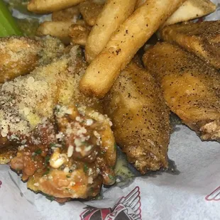 Garlic Parmesan and Lemon Pepper