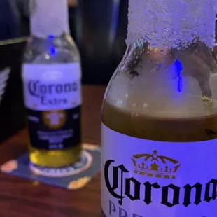 a bottle of corona beer