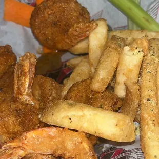 Chupa Hueso Breaded Shrimp