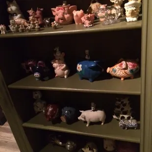 Some of the many pigs here...