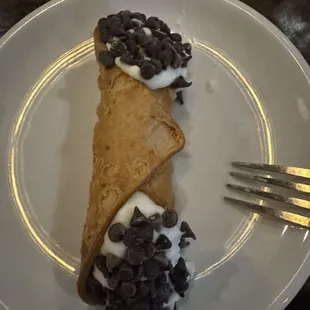 Cannoli. Two for $12.