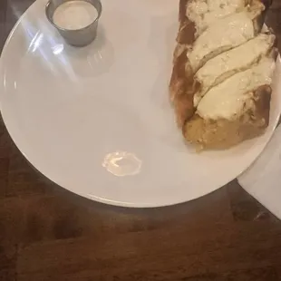 Soggy garlic bread