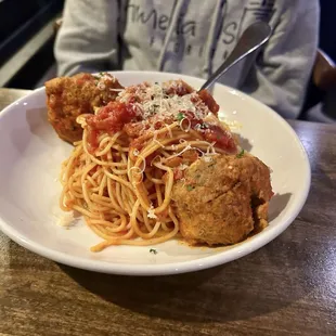 Spaghetti and Meatballs