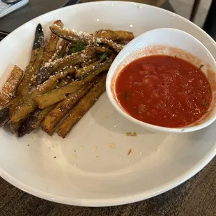 Eggplant Strips