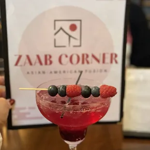 Strawberry Lemongrass Cosmo