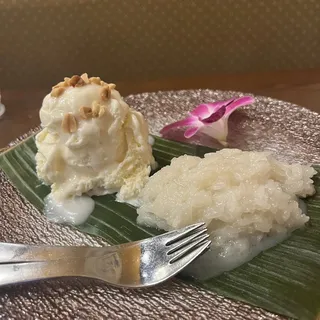 D-4 Thai Coconut Ice cream and Sticky Rice