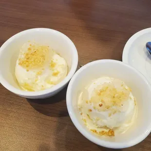 Durian and Coconut Ice Cream
