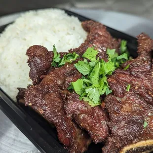 Lao Marinated Beef Short Ribs &amp; Steamed Jasmine Rice