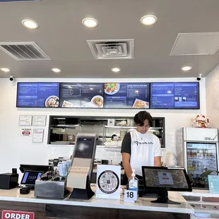 interior, sushi and sashimi