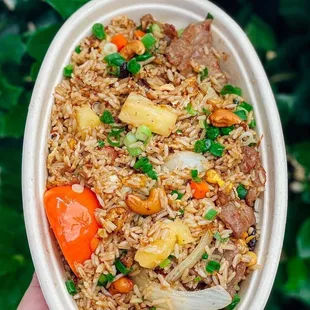 Pineapple fried rice